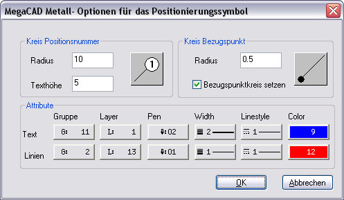 Generator für Positionsnummern
Änderungen an der Stückliste werden automatisch übernommen